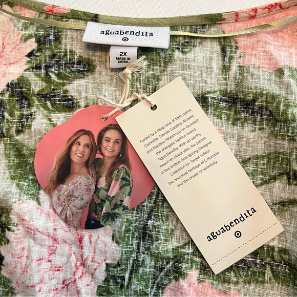 Agua Bendita x Target 2023 Designer Collection Tie Top - Picture 2 of 9